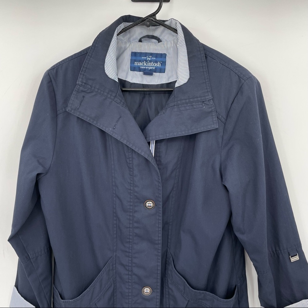 Women's Mackintosh Blue Nautical Jacket - Picture 2 of 12